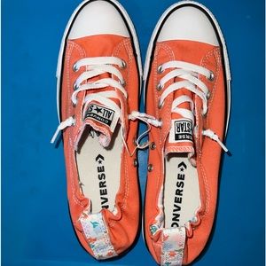 Brand new in box, converse, light orange